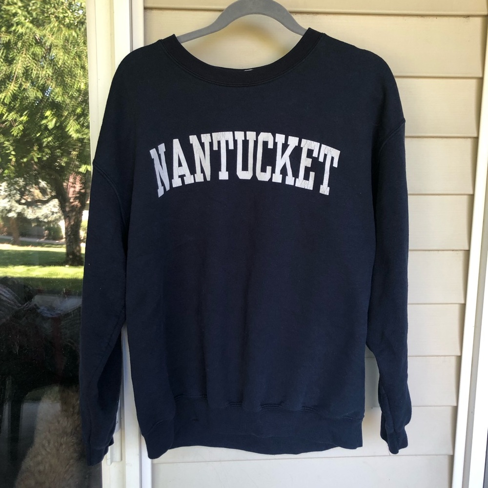 Navy Blue, Nantucket Sweatshirt
